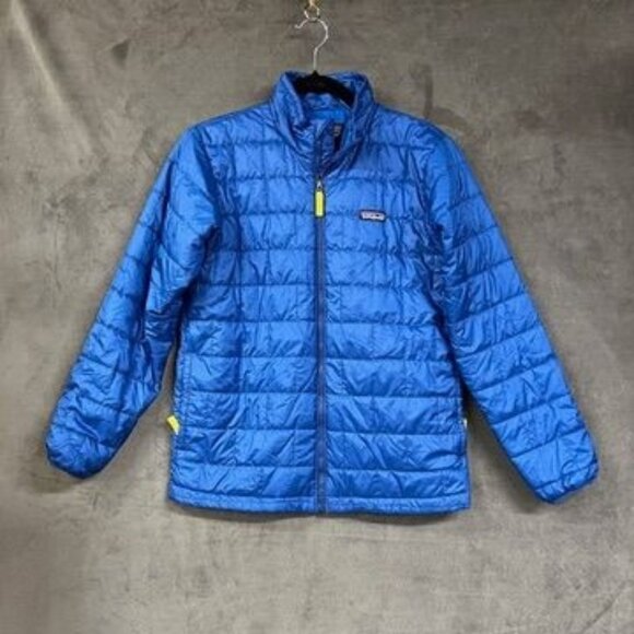 Patagonia Other - Patagonia Kids XL Blue Puffer Jacket Coat  Youth Teen Girls Boys